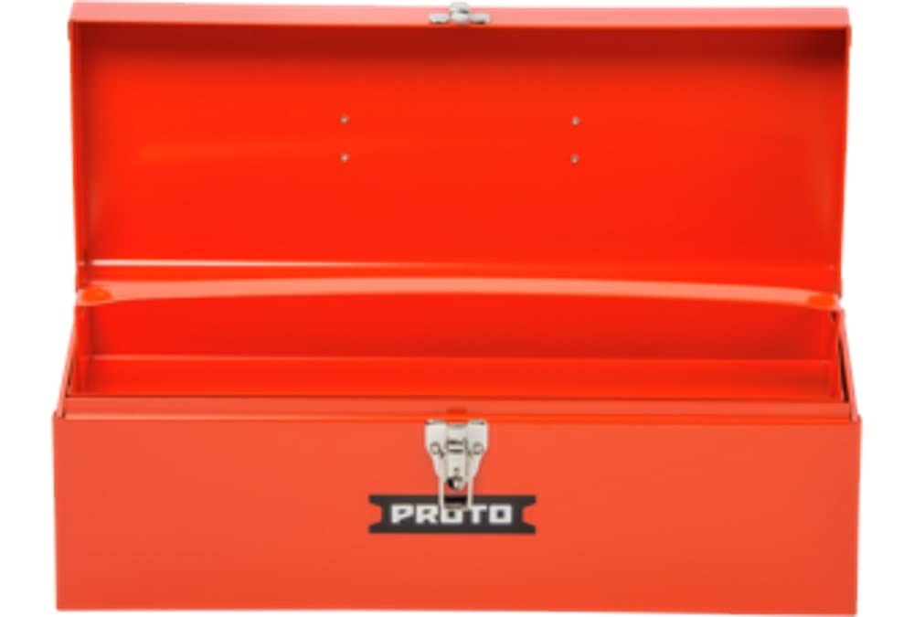 Red 14"L X 6"D X 6-1/2"H Tool Box C761