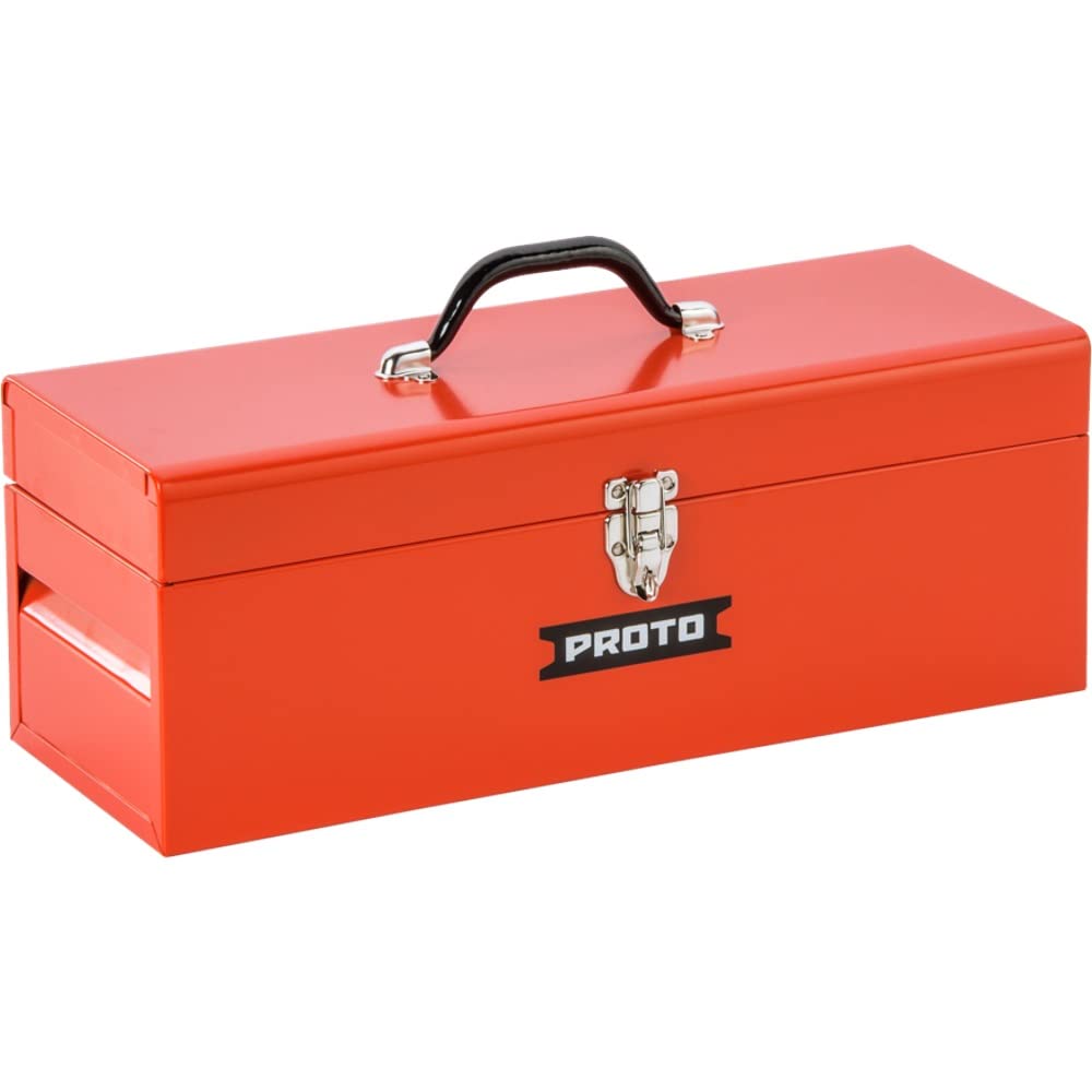 Red 14"L X 6"D X 6-1/2"H Tool Box C761