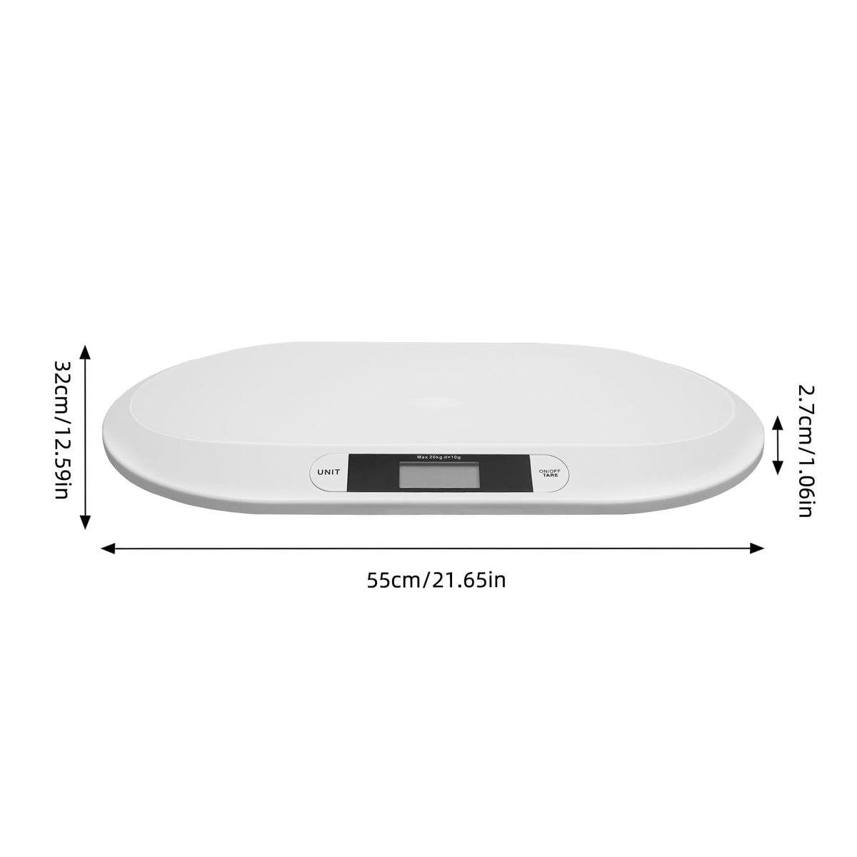 Digital Infant Scale 20kg/44lb LCD Display F30777