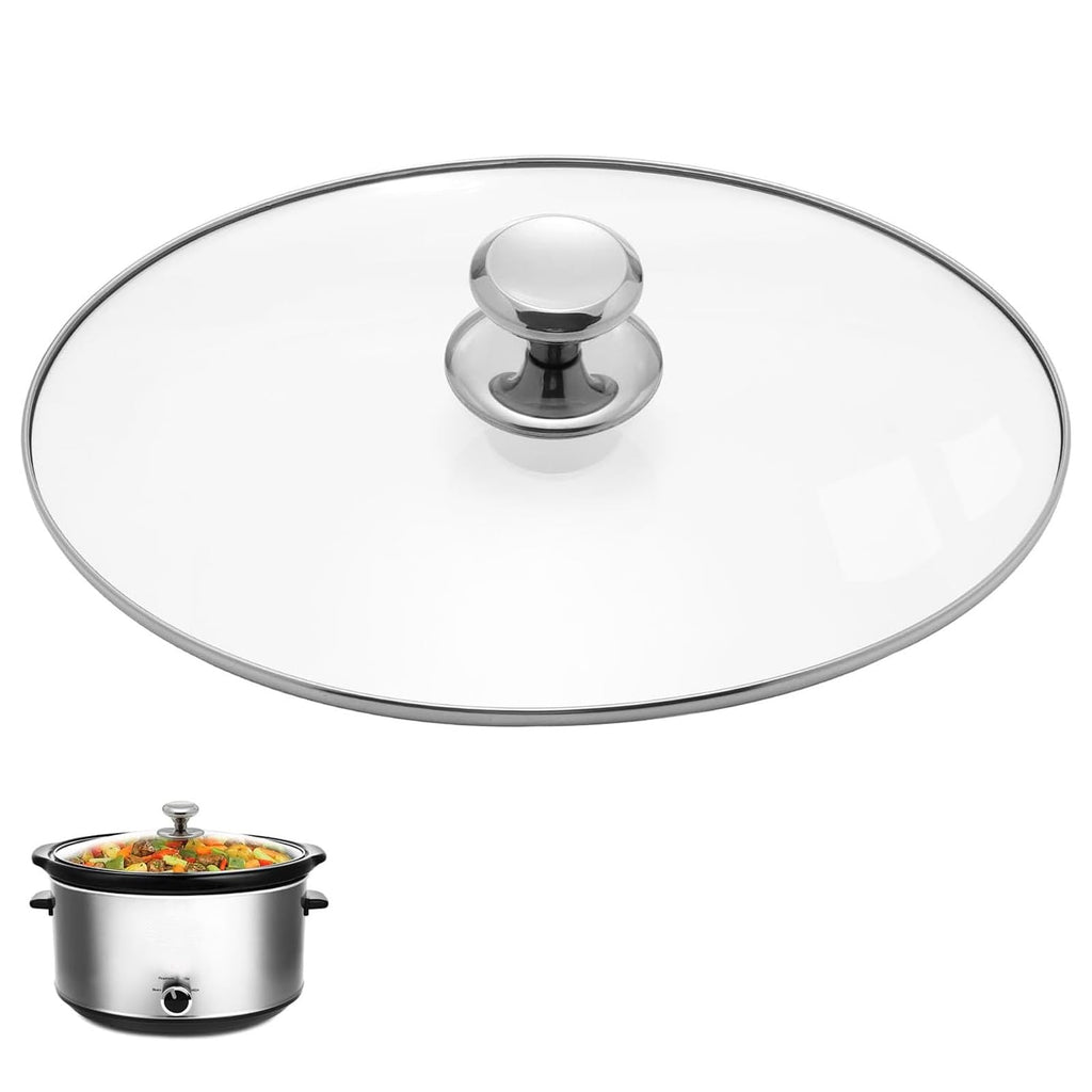 Oval Glass Lid 7 Quart Slow Cooker Replacement T5416