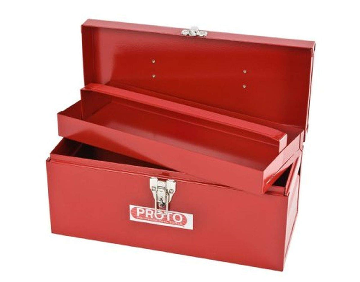 Red 14"L X 6"D X 6-1/2"H Tool Box C761