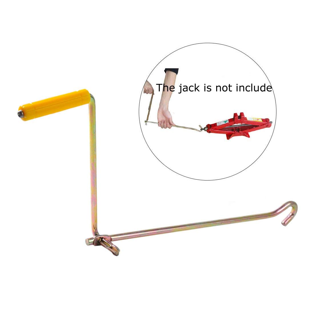 Car Truck Van Steel Scissor Lift Jack Crank Handle D456