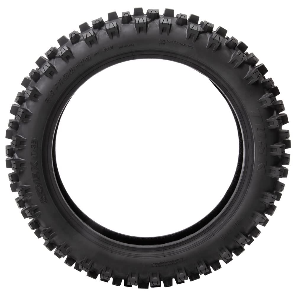 Soft Intermediate Terrain Front and Rear Tire Set 70/100x17 90/100x14 Motocross Tires Y336