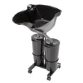 Portable ABS Shampoo Basin with 2 Water Buckets, Electric Pump and Drain Hoses R13049