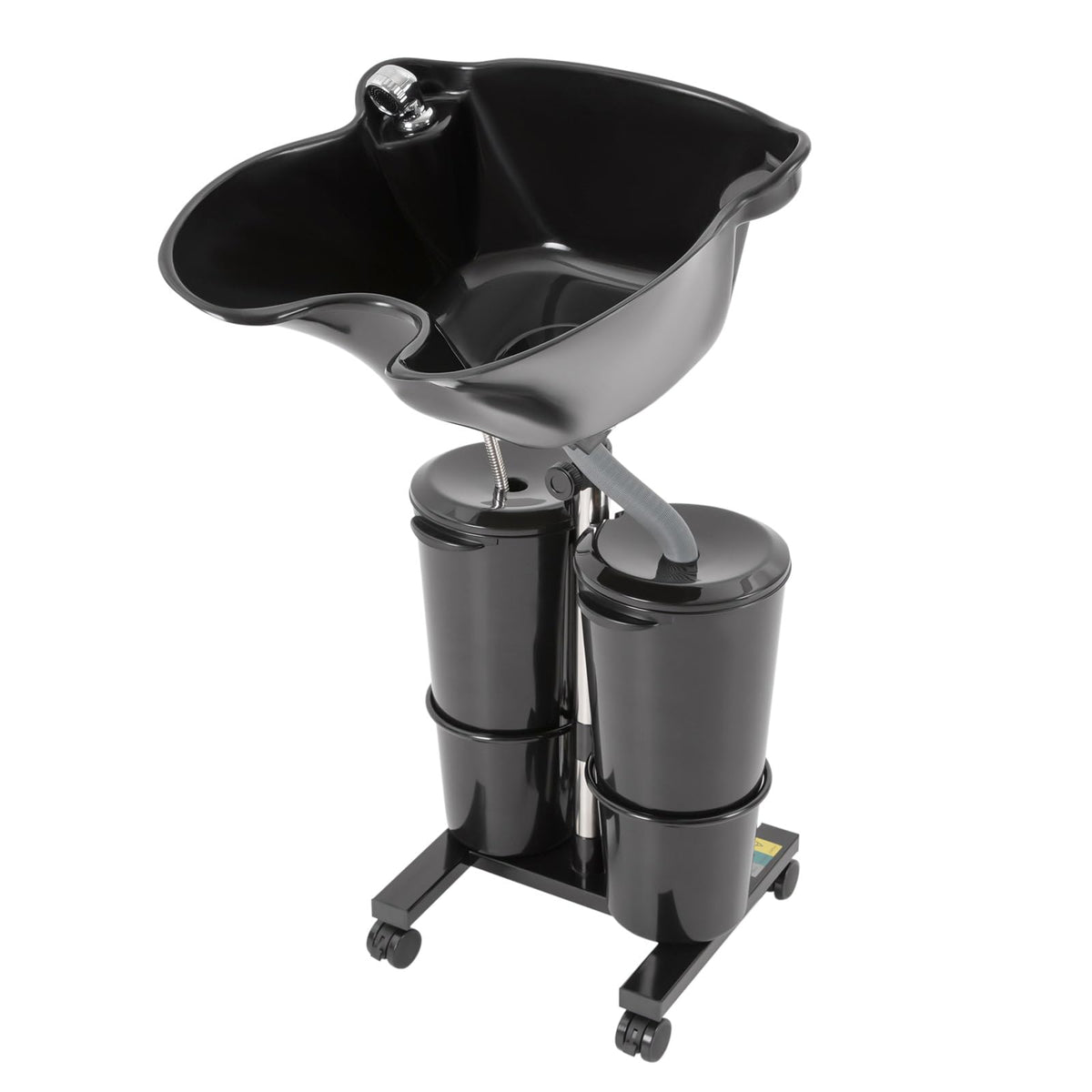 Portable ABS Shampoo Basin with 2 Water Buckets, Electric Pump and Drain Hoses R13049