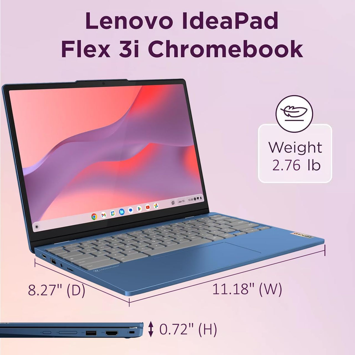 2-in-1 Chromebook Laptop W301