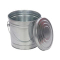 6 Gallon Galvanized Steel Locking Lid Storage Can C271001