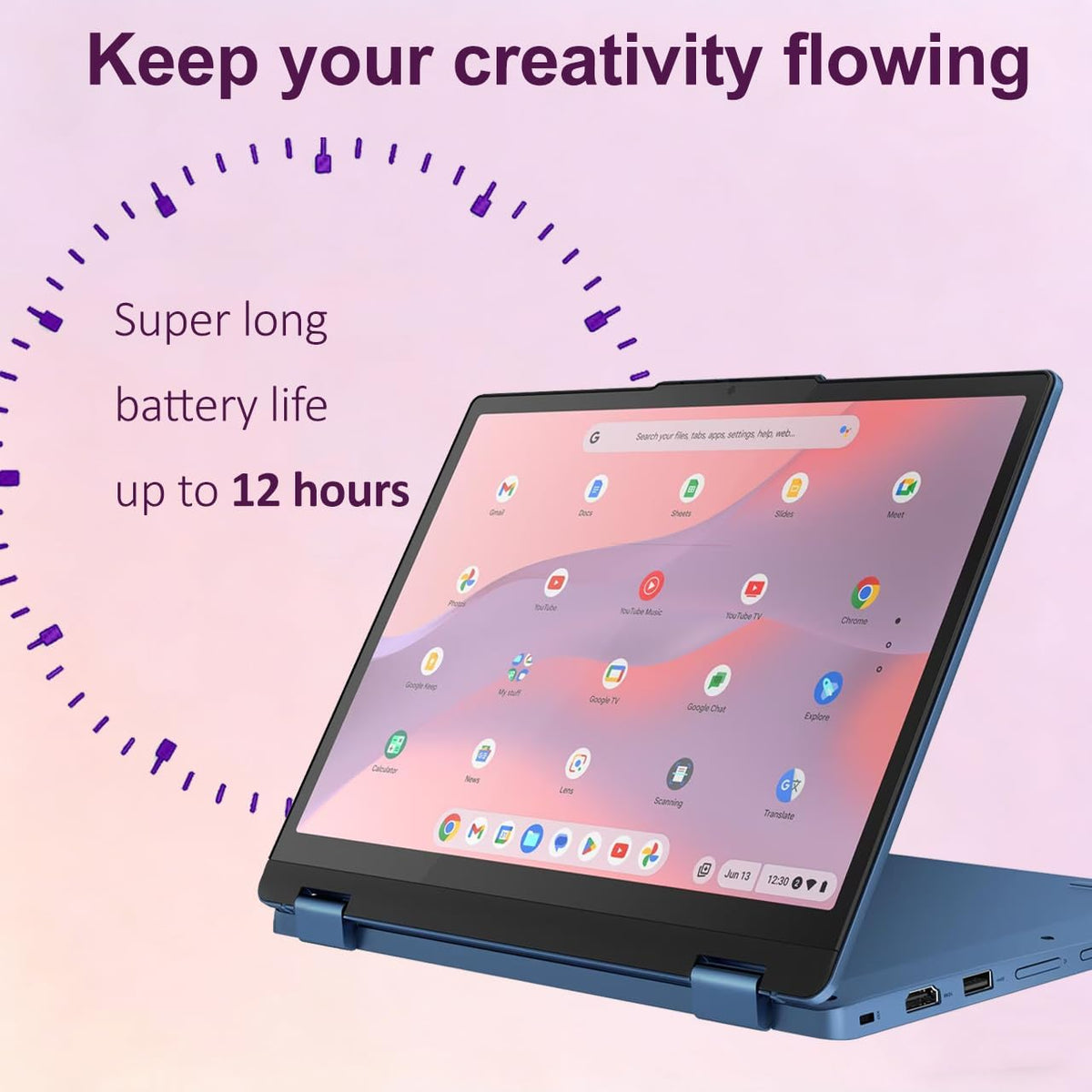 2-in-1 Chromebook Laptop W301
