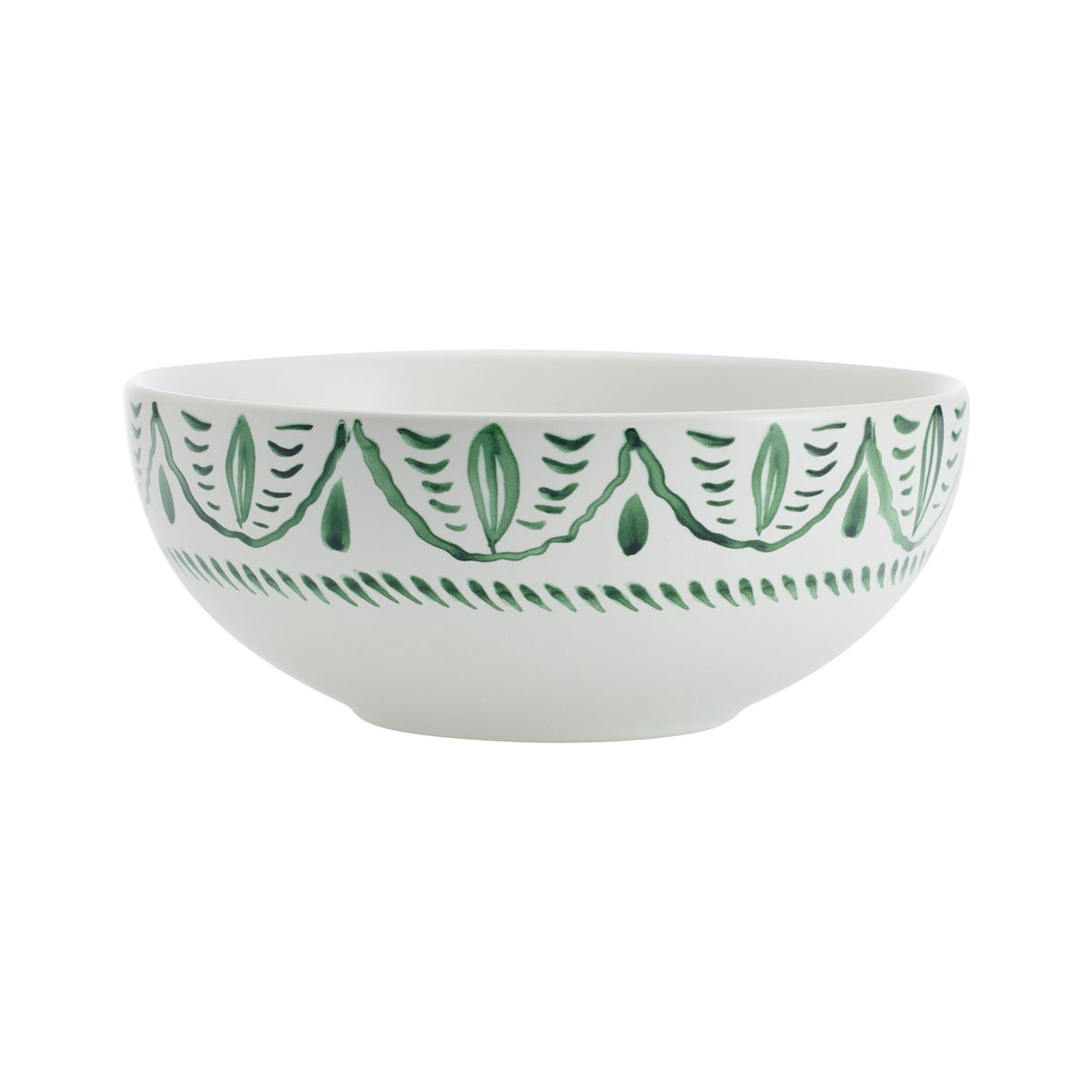Green 12-Piece Stoneware Dinnerware Set F55433