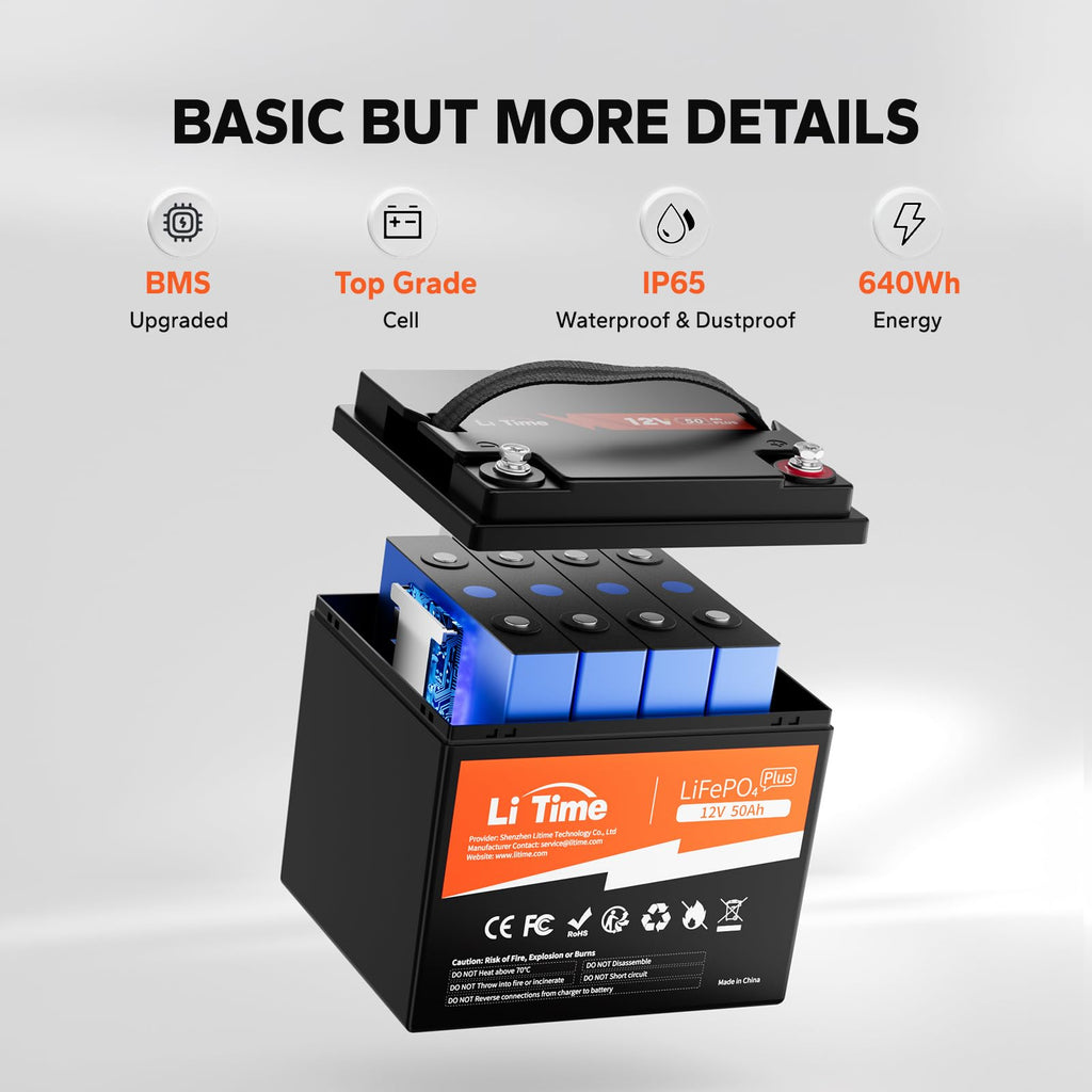 12V 50Ah Lithium Battery Q710104