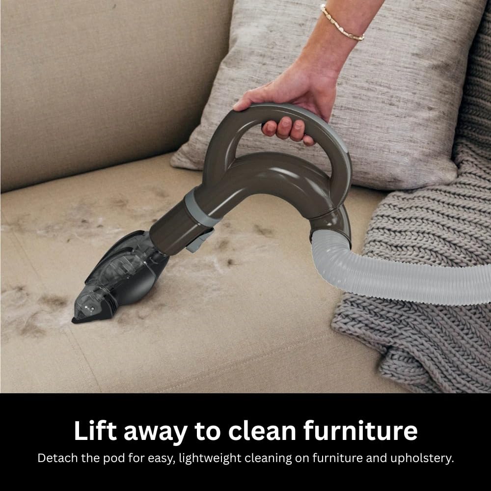 Bagless Pet Upright Vacuum Cleaner with HEPA Filter C857