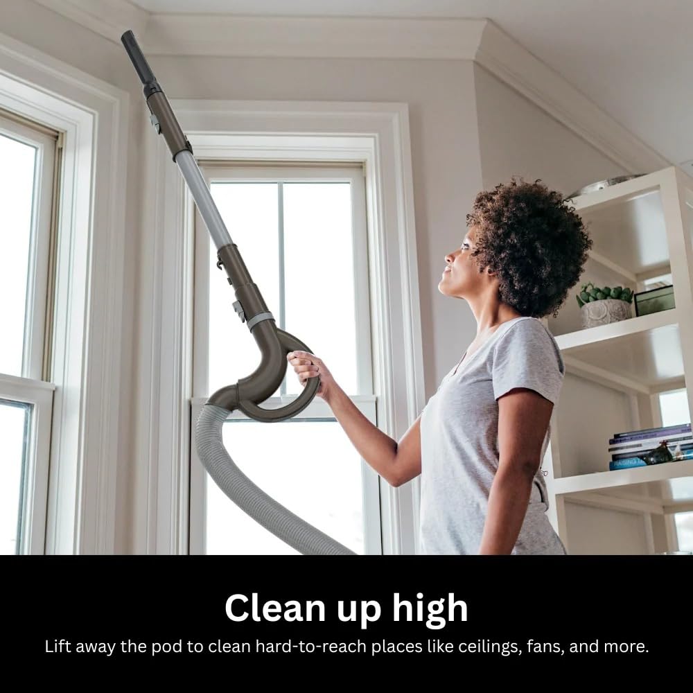 Bagless Pet Upright Vacuum Cleaner with HEPA Filter C857