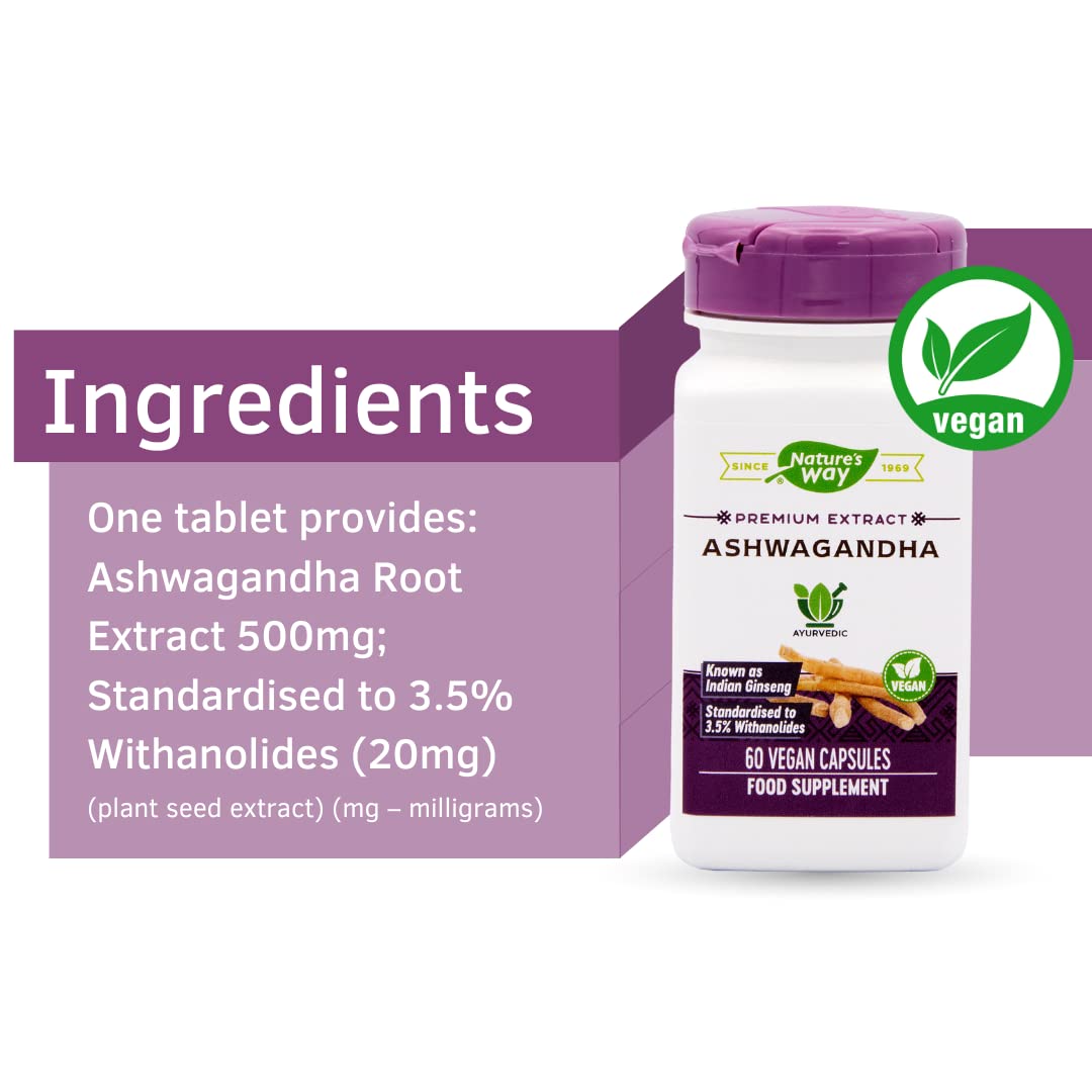 Ashwagandha 60 Veggie Caps E6183