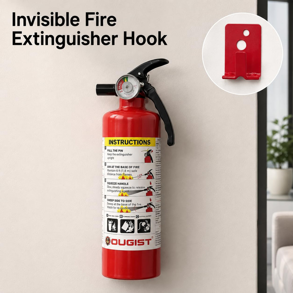 2.5 lb Dry Chemical ABC Fire Extinguisher, 2 Pack J22288