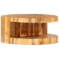 Round Coffee Table with Built-in Storage B58702