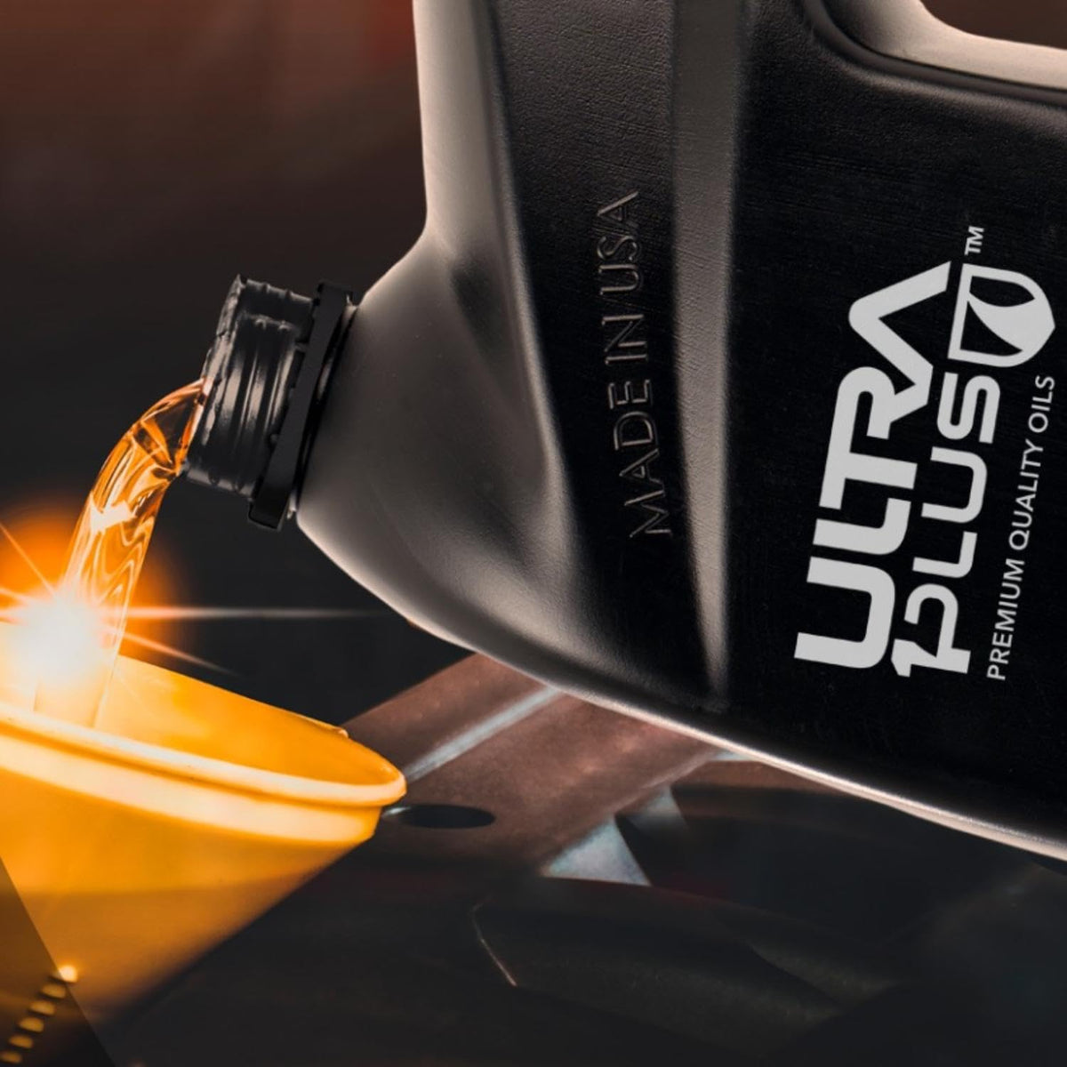 10W-40 Synthetic Blend Motorcycle Motor Oil 12 Quarts F5133