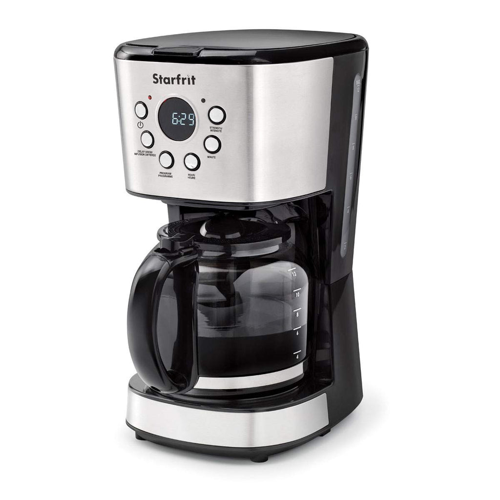 Programmable 12 Cup Stainless Steel Coffee Maker X857