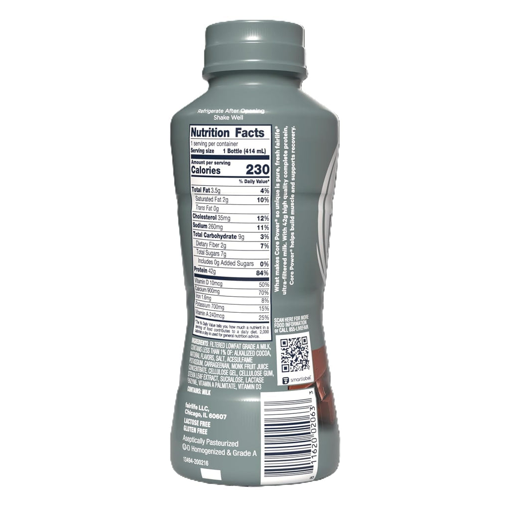 High Protein Milk Shakes Variety 12 Pack 14 Fl Oz L964