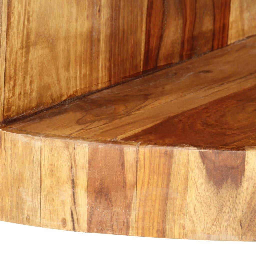 Round Coffee Table with Built-in Storage B58702