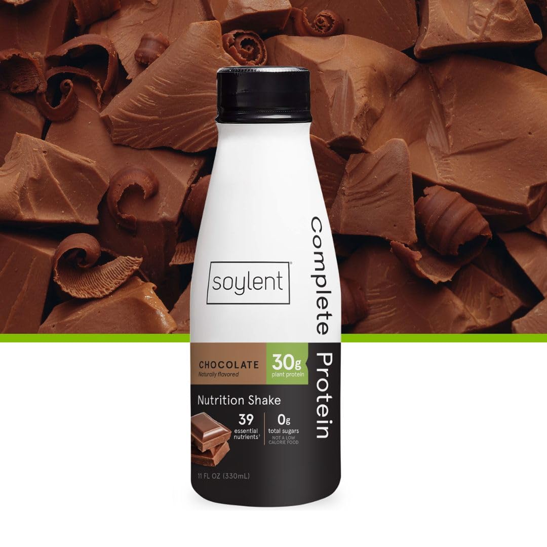 Chocolate Vegan Protein Shake 11oz 12 Pack Y86722