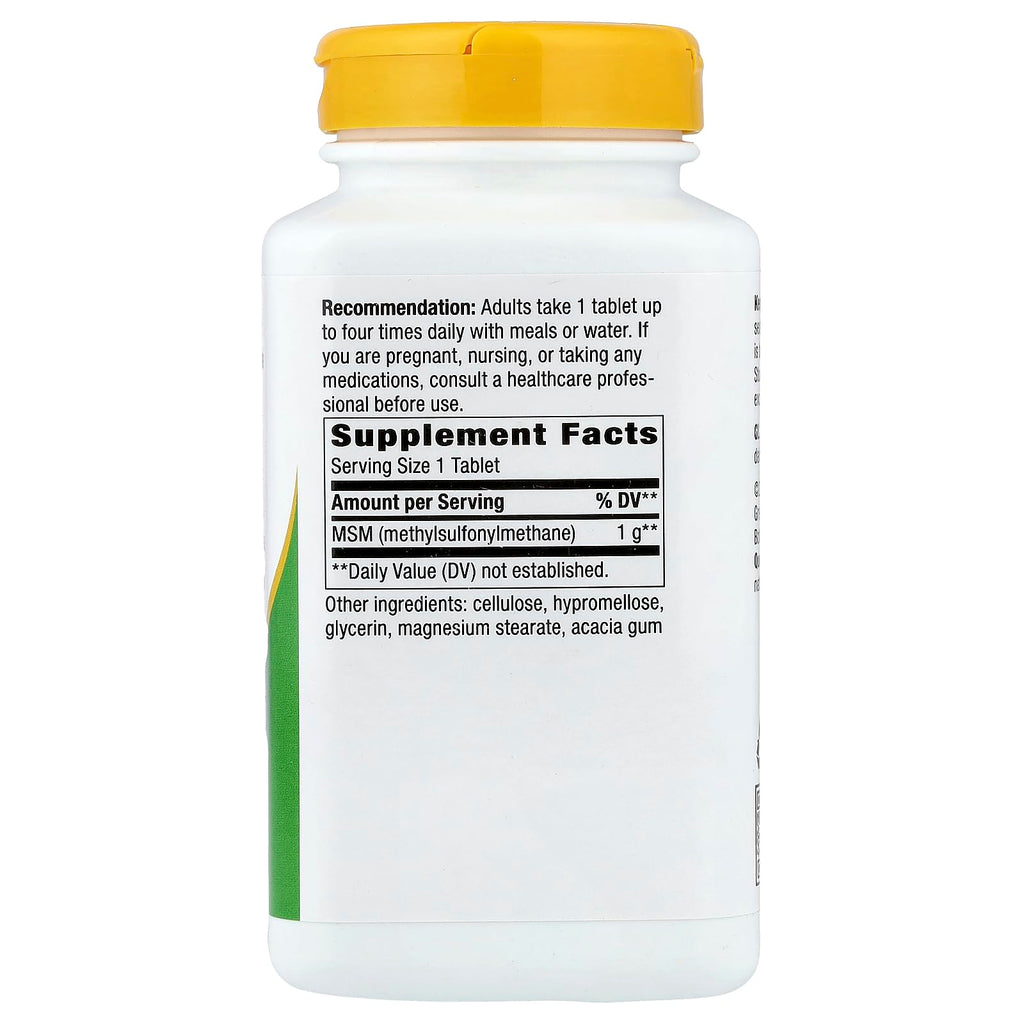 MSM 1000mg 200 Vegetarian Capsules J598190