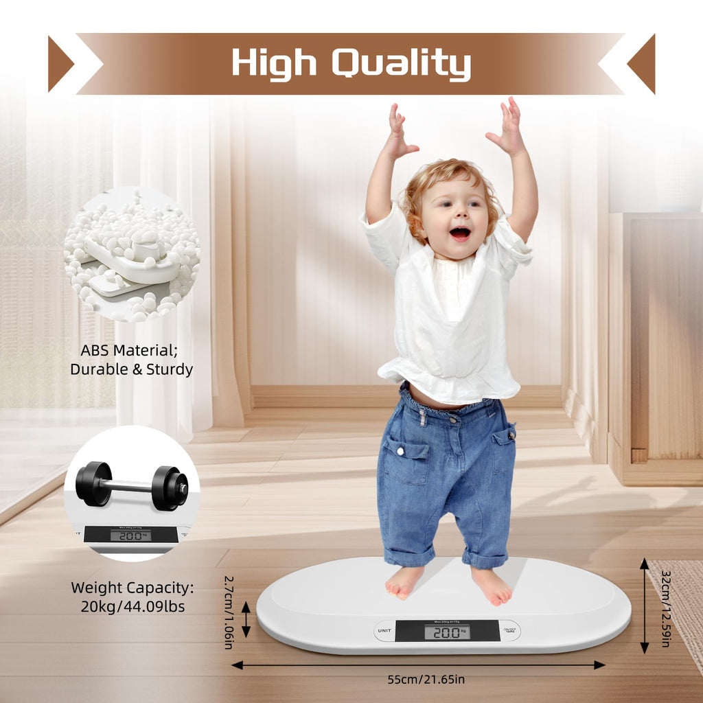 Digital Infant Scale 20kg/44lb LCD Display F30777