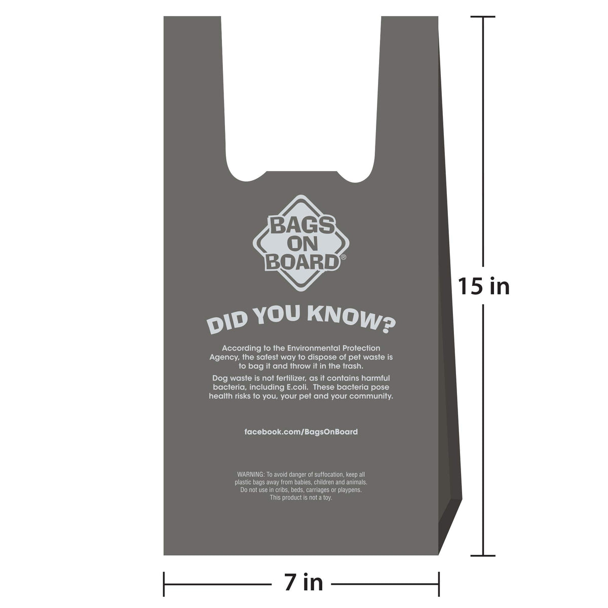Dog Poop Bags with Easy Tie Handles, 200 Count F987007