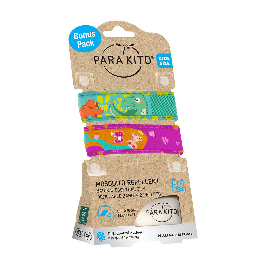 Mosquito Repellent Pack - 2 Kids Wristbands & 2 Refills Y16757