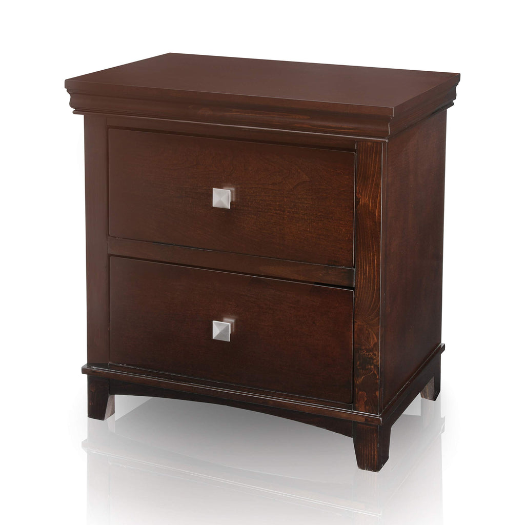 Brown Cherry 3-Piece California King Bedroom Set X1885