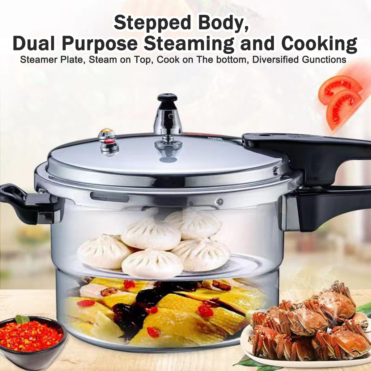 3 Quart Aluminum Pressure Cooker W607559