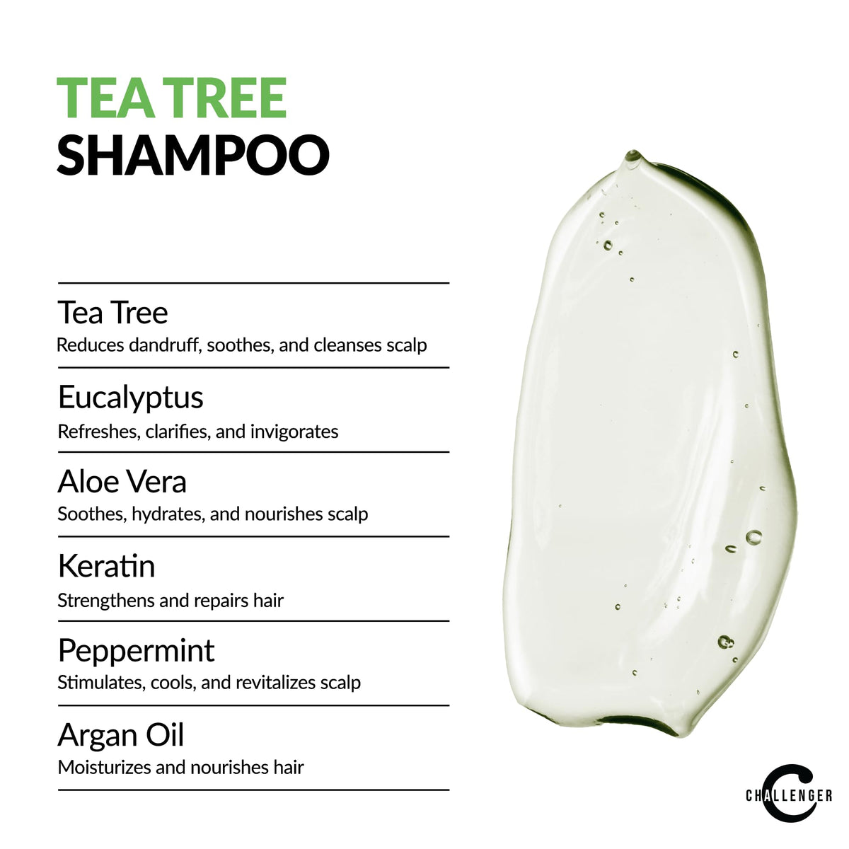 Tea Tree Shampoo Conditioner Body Wash Trio 3X 16 Oz Sulfate Free R644226