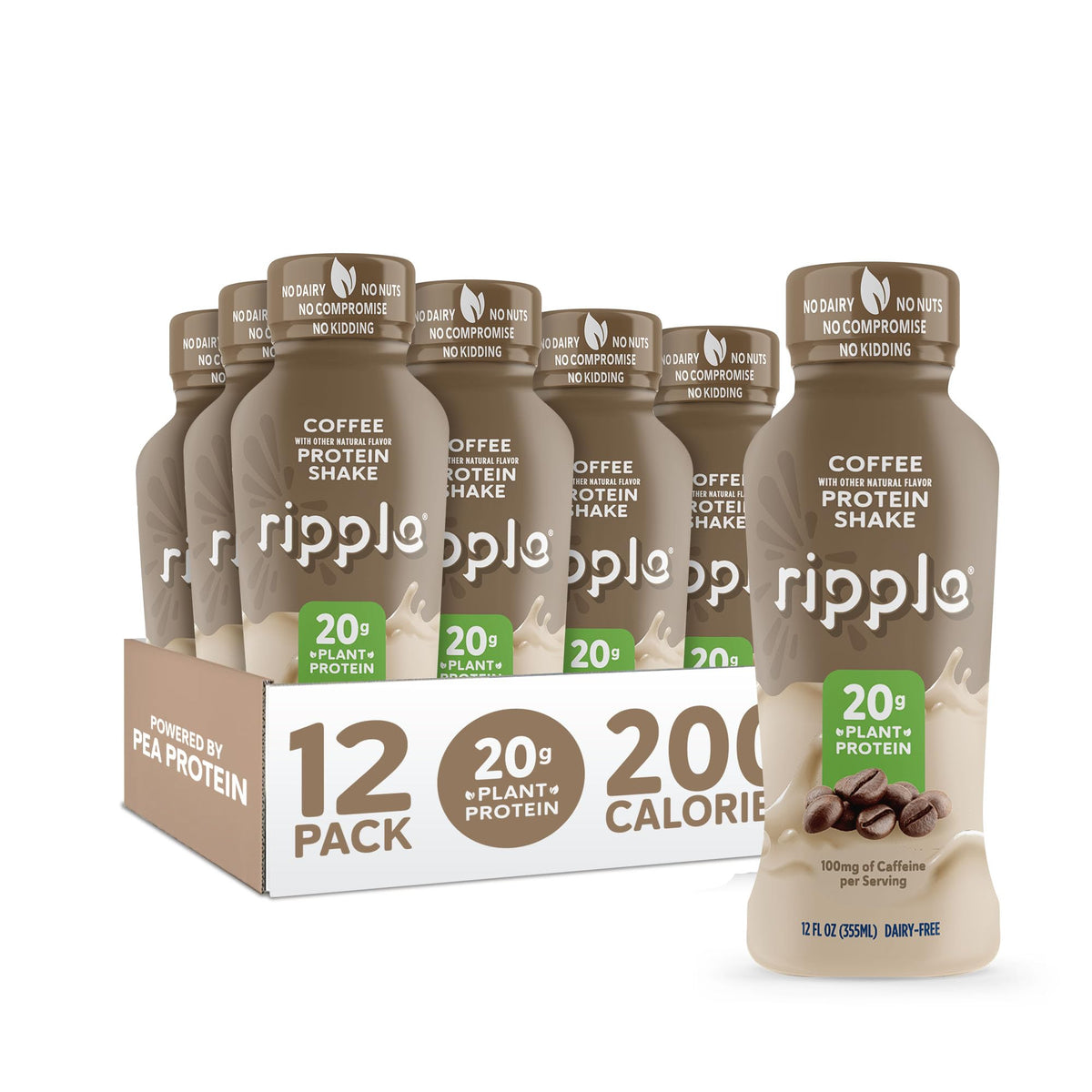 Chocolate Coffee Vegan Protein Shake 24 Pack W781
