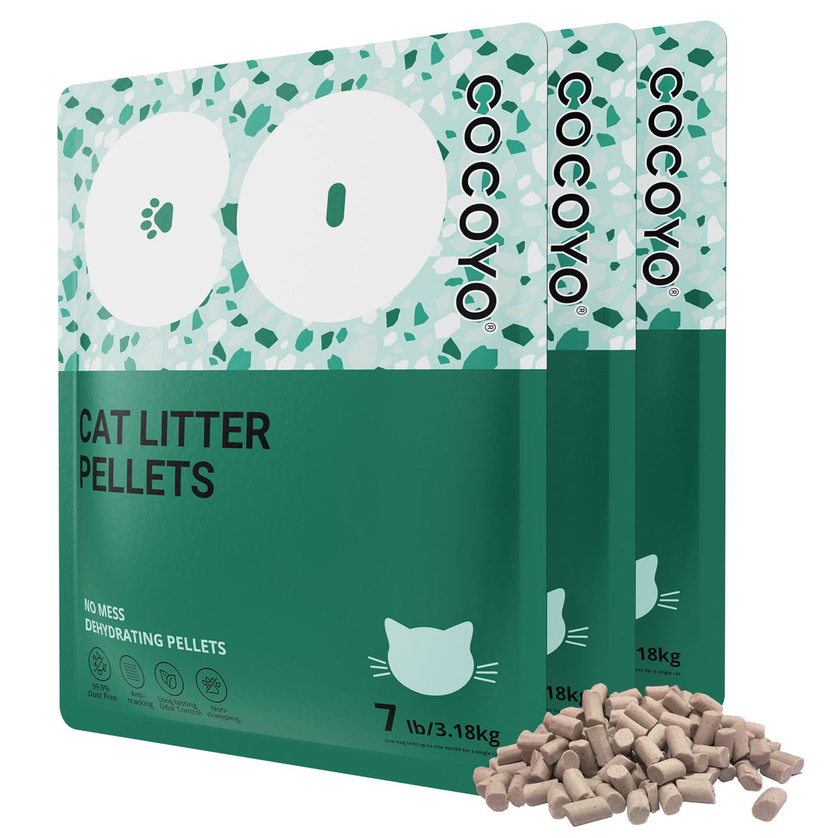 Cat Litter Pellets 21 Lbs Pack I175975