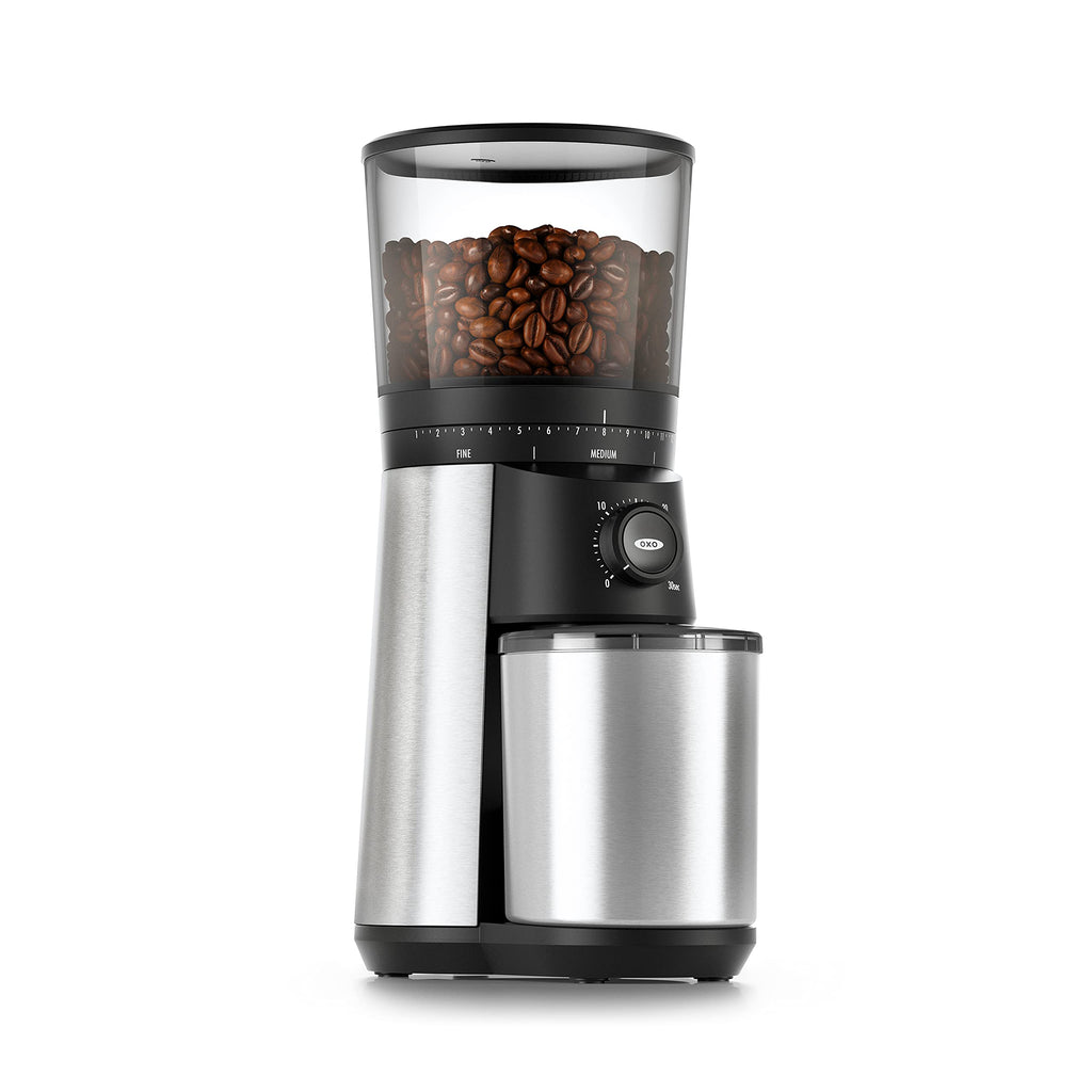 Electric Coffee Bean Grinder 12 Oz Silver P6652
