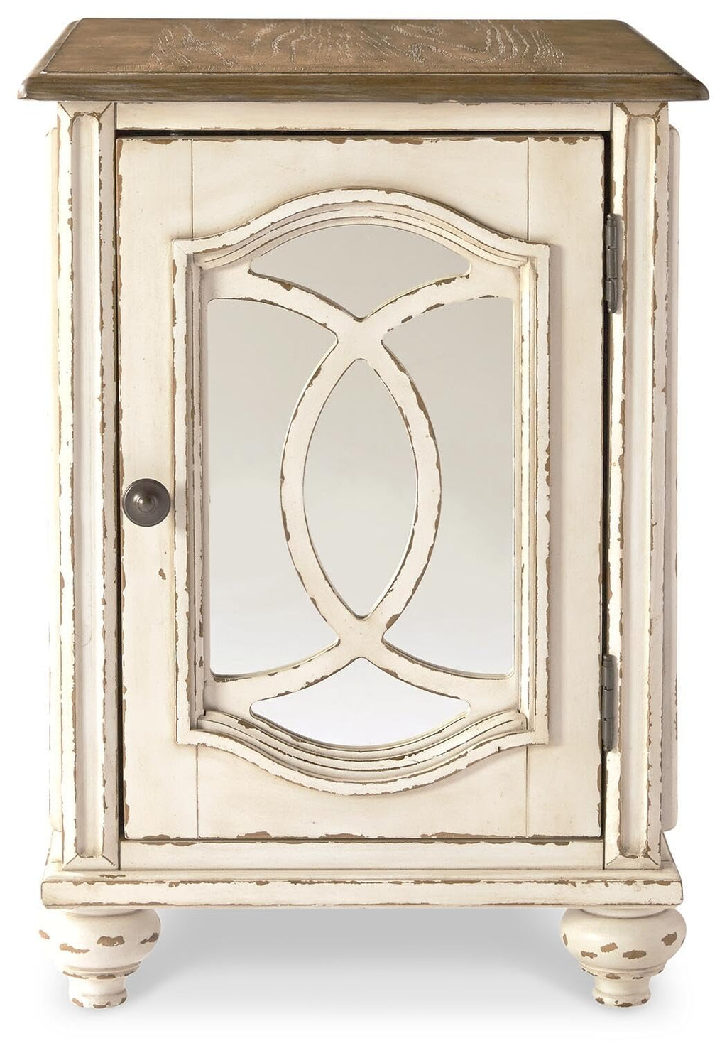 Chairside End Table with Storage T37229