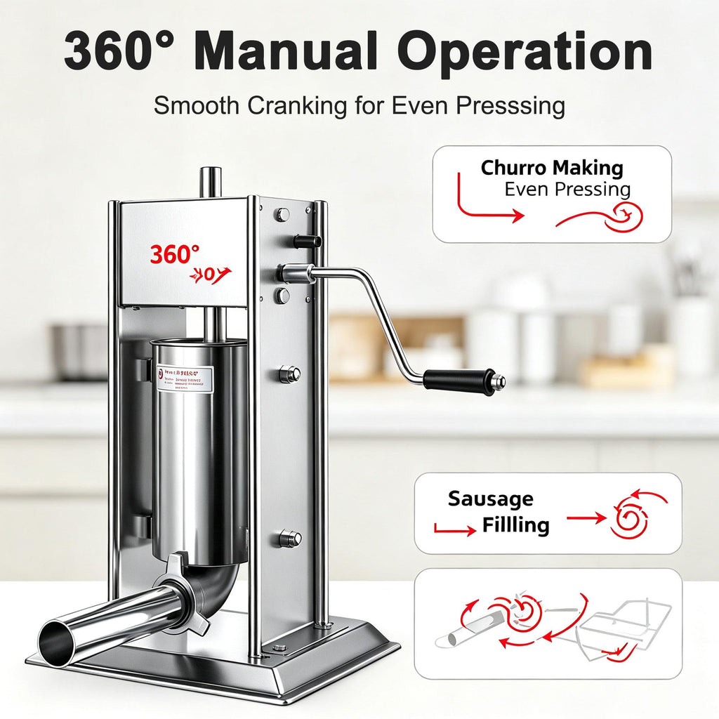 Sausage Stuffer and Churro Machine Combo T1175