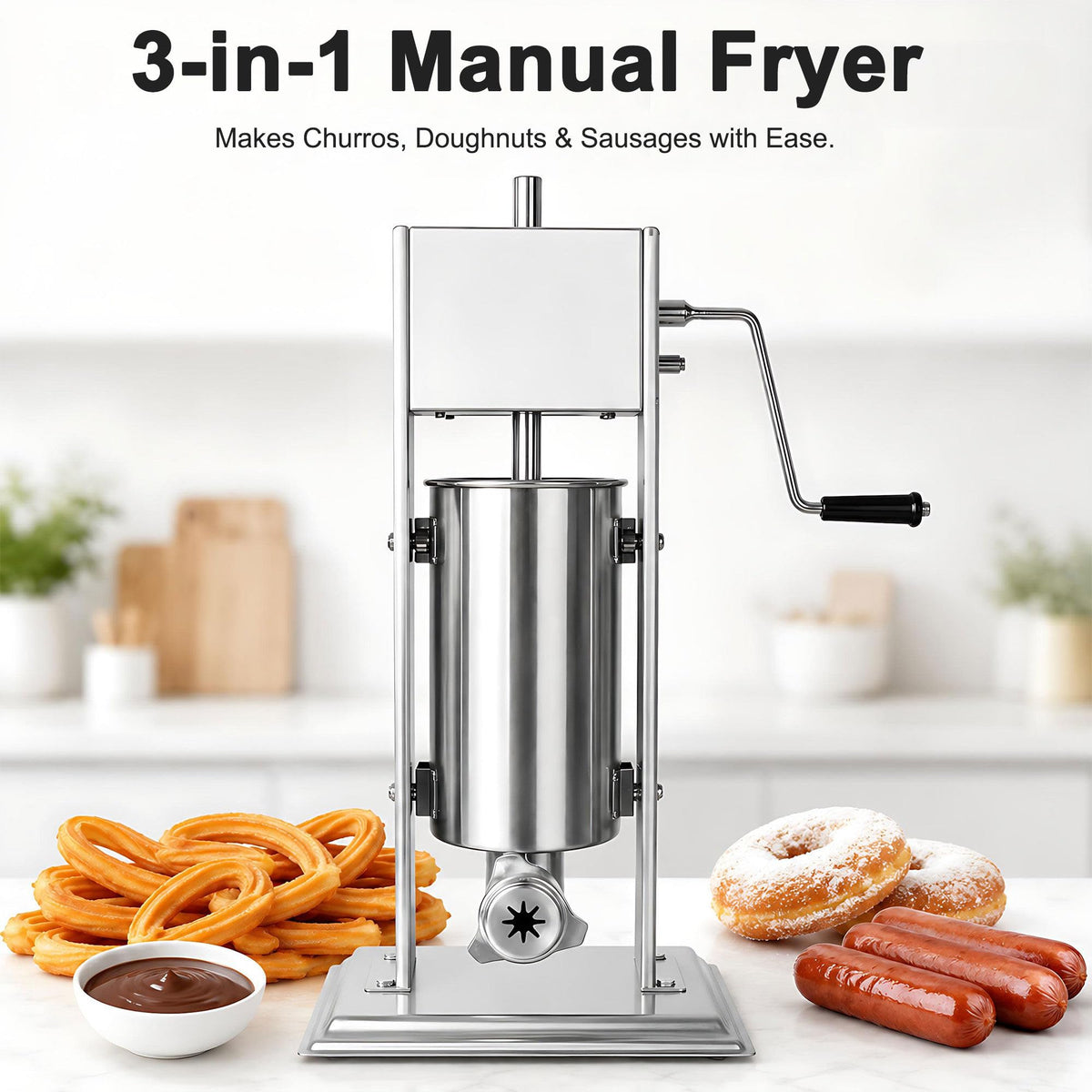 Sausage Stuffer and Churro Machine Combo T1175