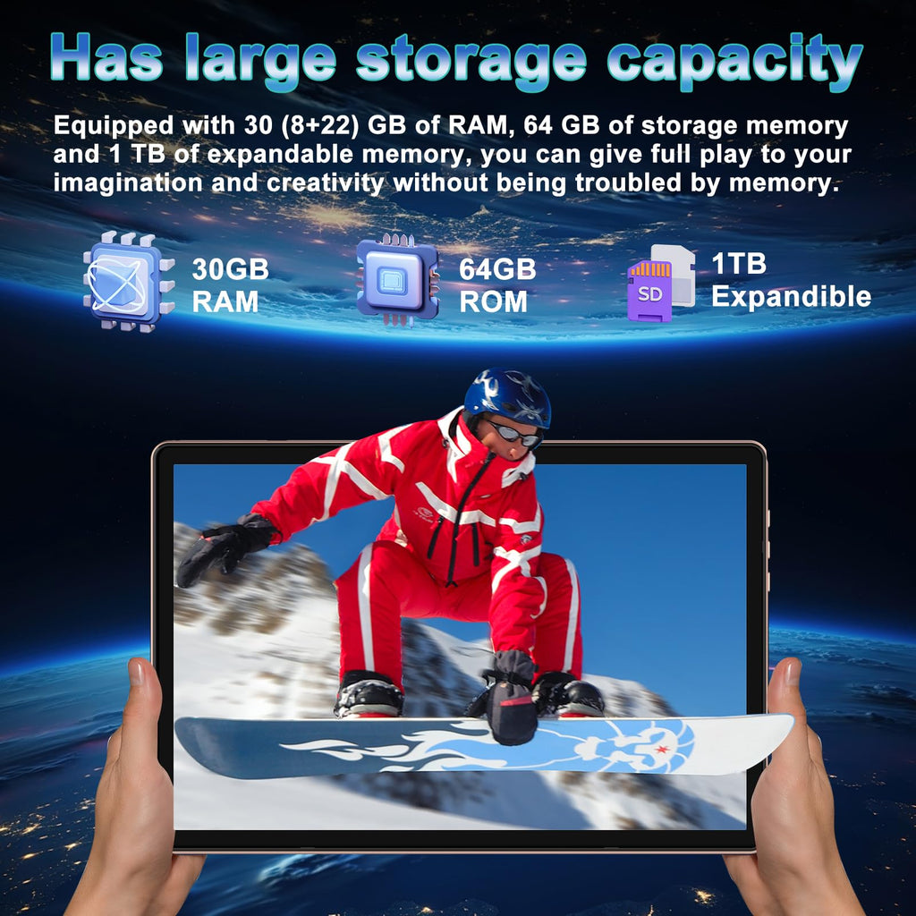 10.1 Inch Android Tablet with Keyboard & Mouse V71405