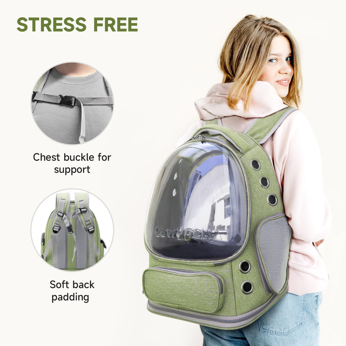 Breathable Cat Backpack Carrier T973669