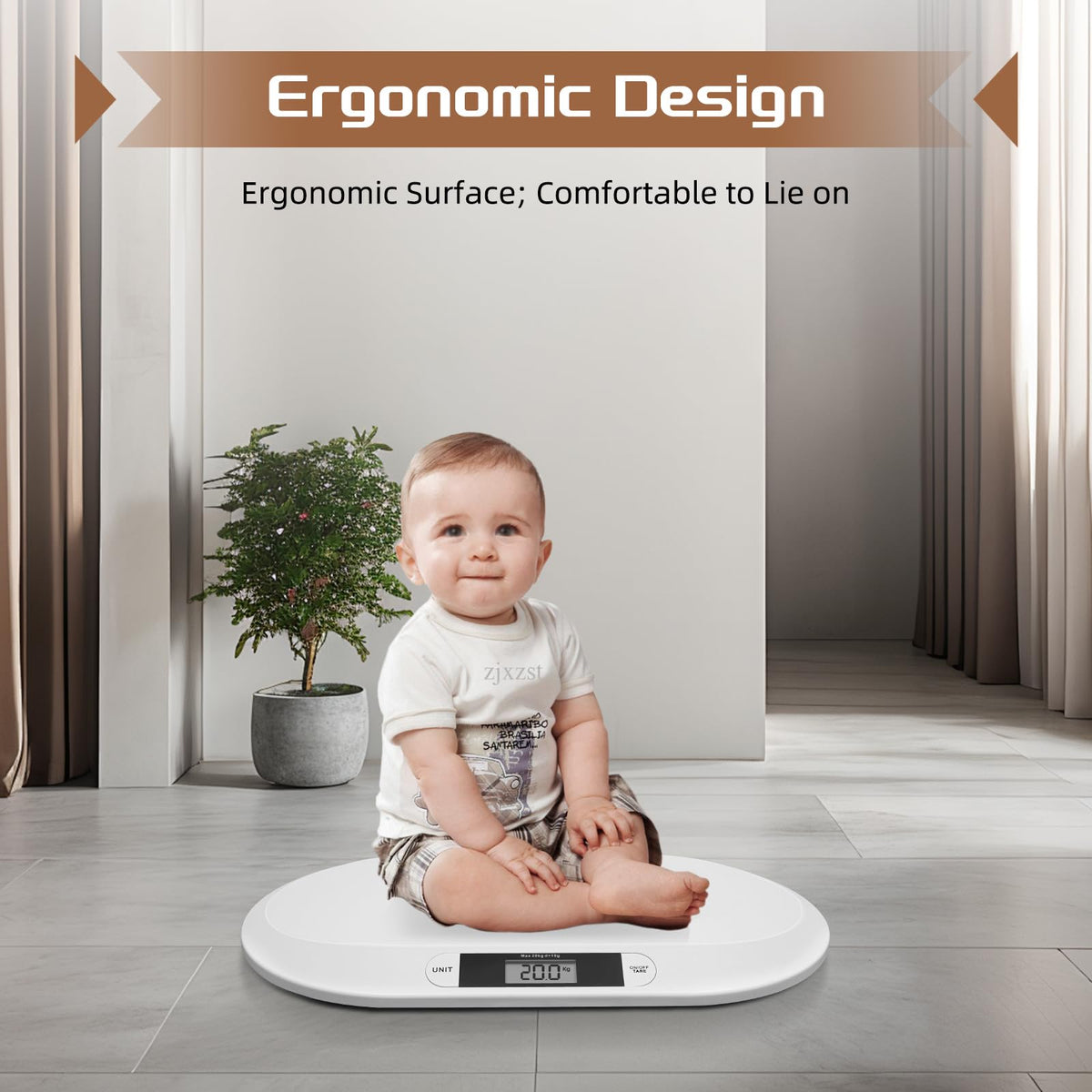 Digital Infant Scale 20kg/44lb LCD Display F30777