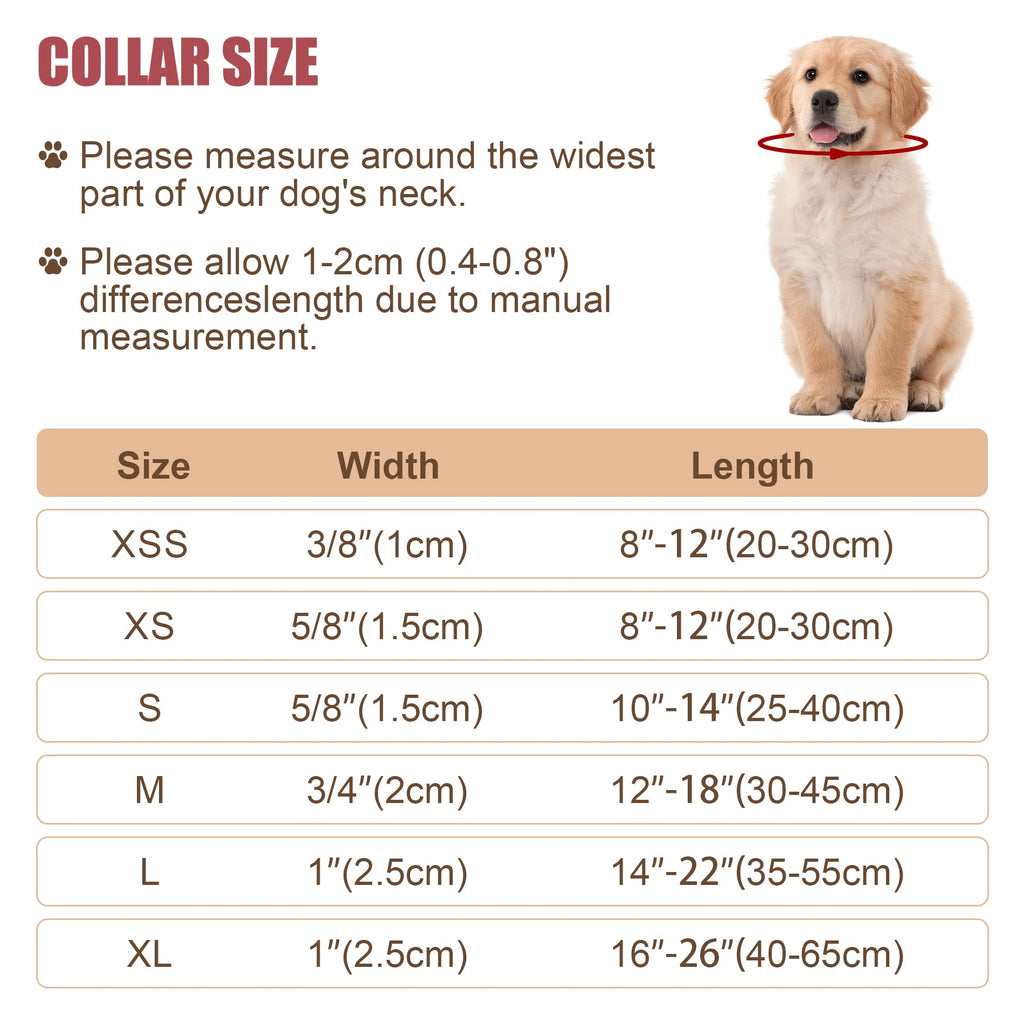 Reflective Adjustable Pink Dog Collar W149039