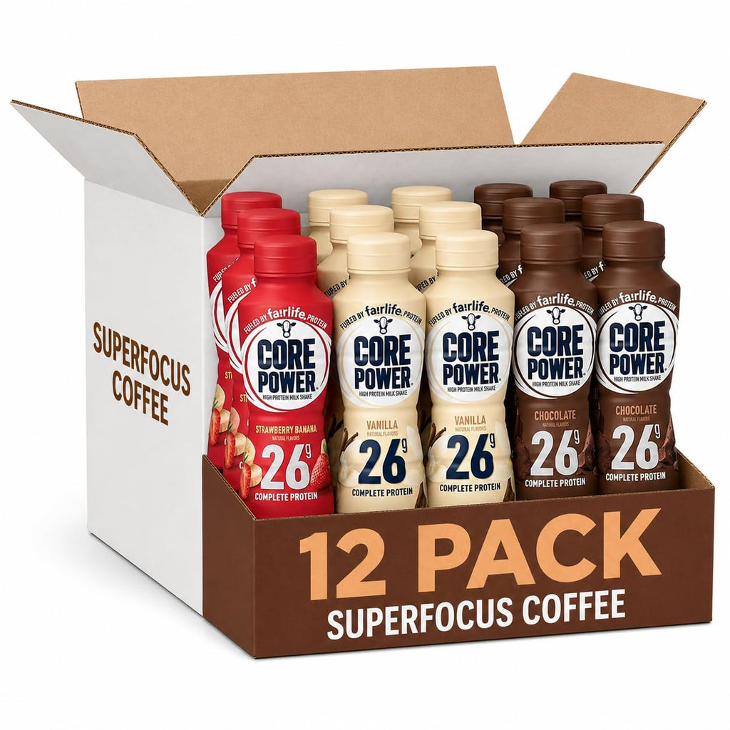 High Protein Milk Shakes Variety 12 Pack 14 Fl Oz L964