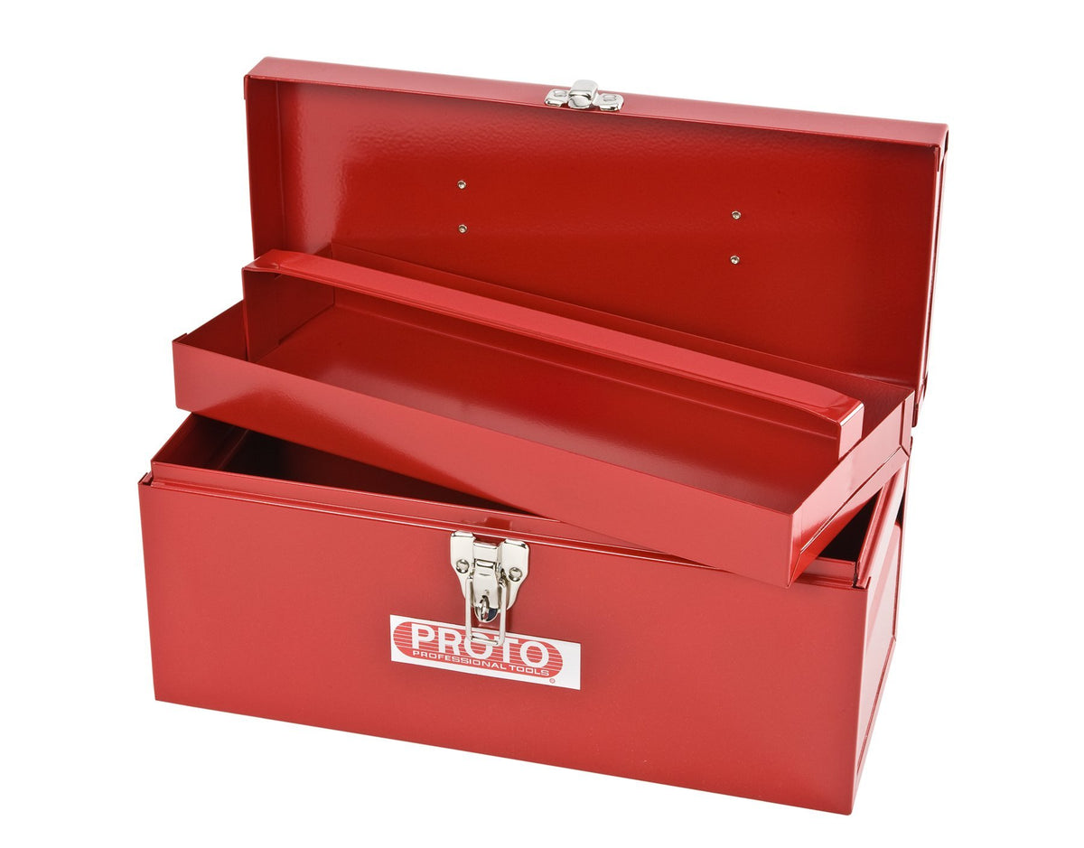 Red 14"L X 6"D X 6-1/2"H Tool Box C761