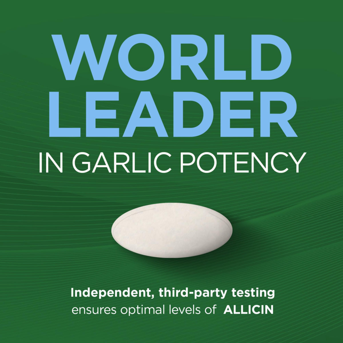 Odorless Vegan Garlic Extract Supplement 60 Caplets X469459