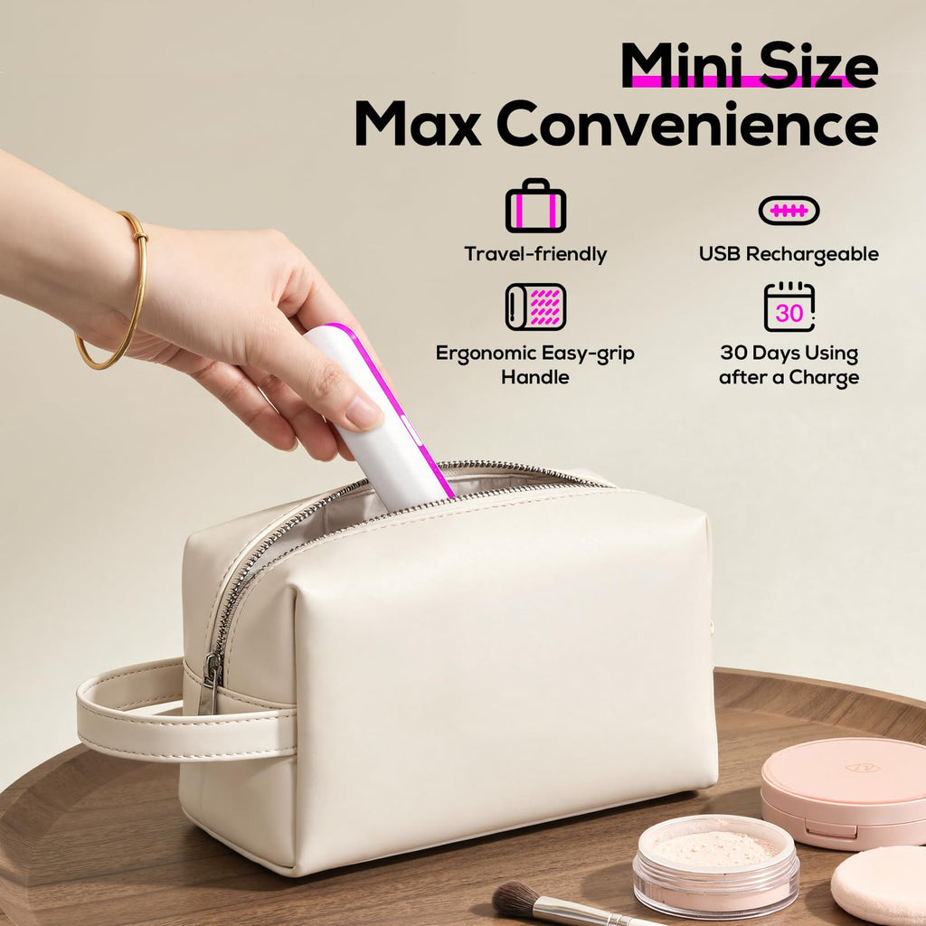 3 Speed Mini Electric Dermaplane Razor with LED Light P667