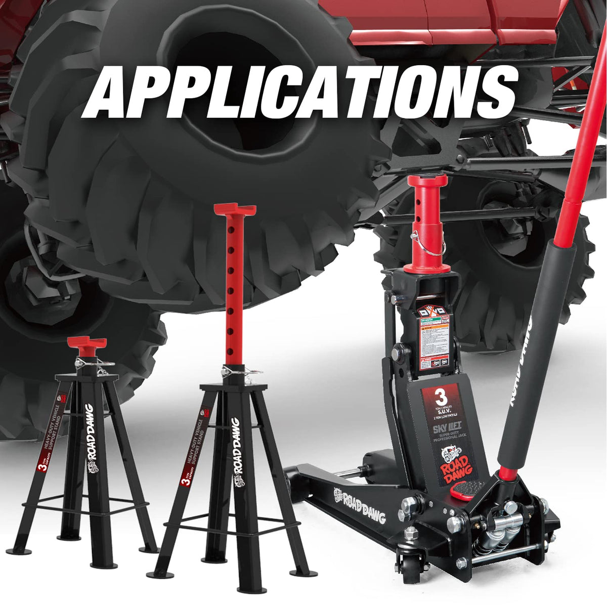 3 Ton Low-Profile Hydraulic Floor Jack F133588