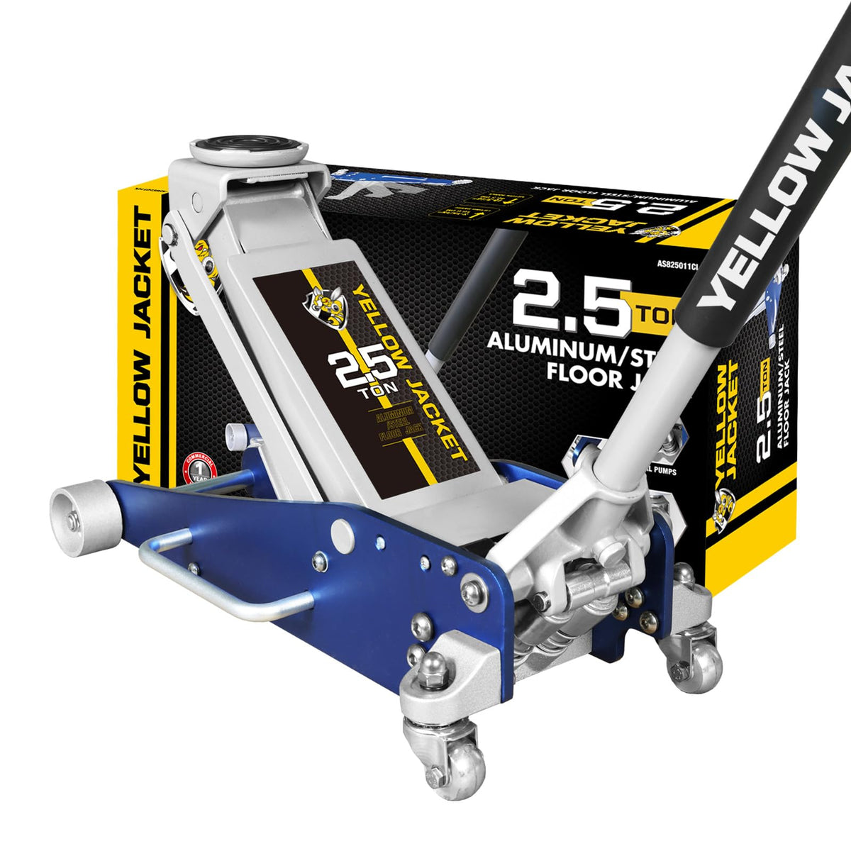 2.5 Ton Aluminum and Steel Floor Jack H6413