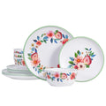 12-Piece Strawberry Melamine Dinnerware Set Z68864