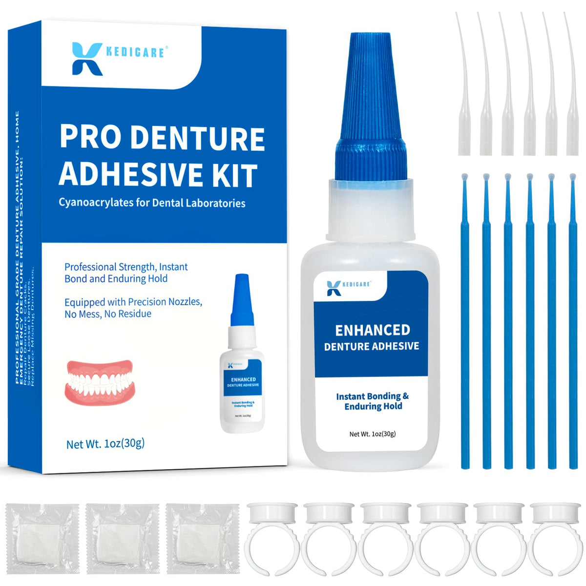1 oz Denture Repair Adhesive Kit N126