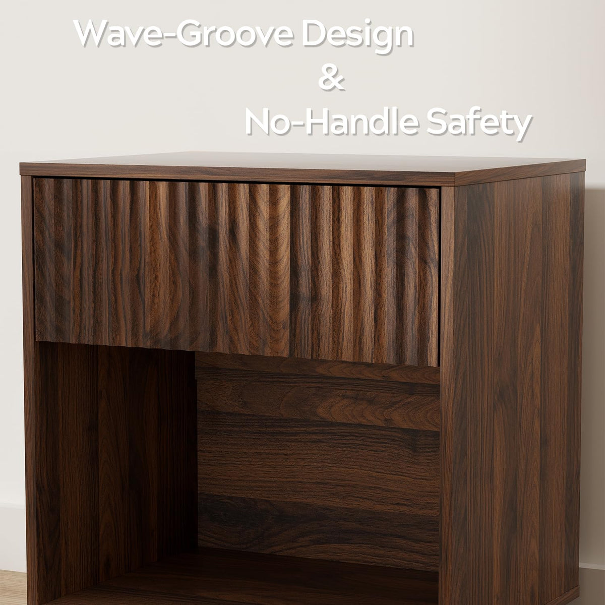 22" Fluted Nightstand Set of 2 M6900